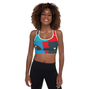 Buy FLEX Racerback Push Up Padded Sports Bra Online at desertcartEcuador