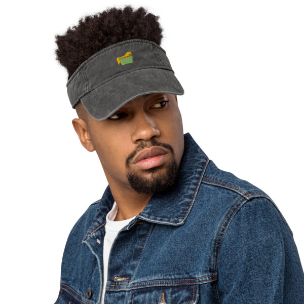 Denim visor - Image 6