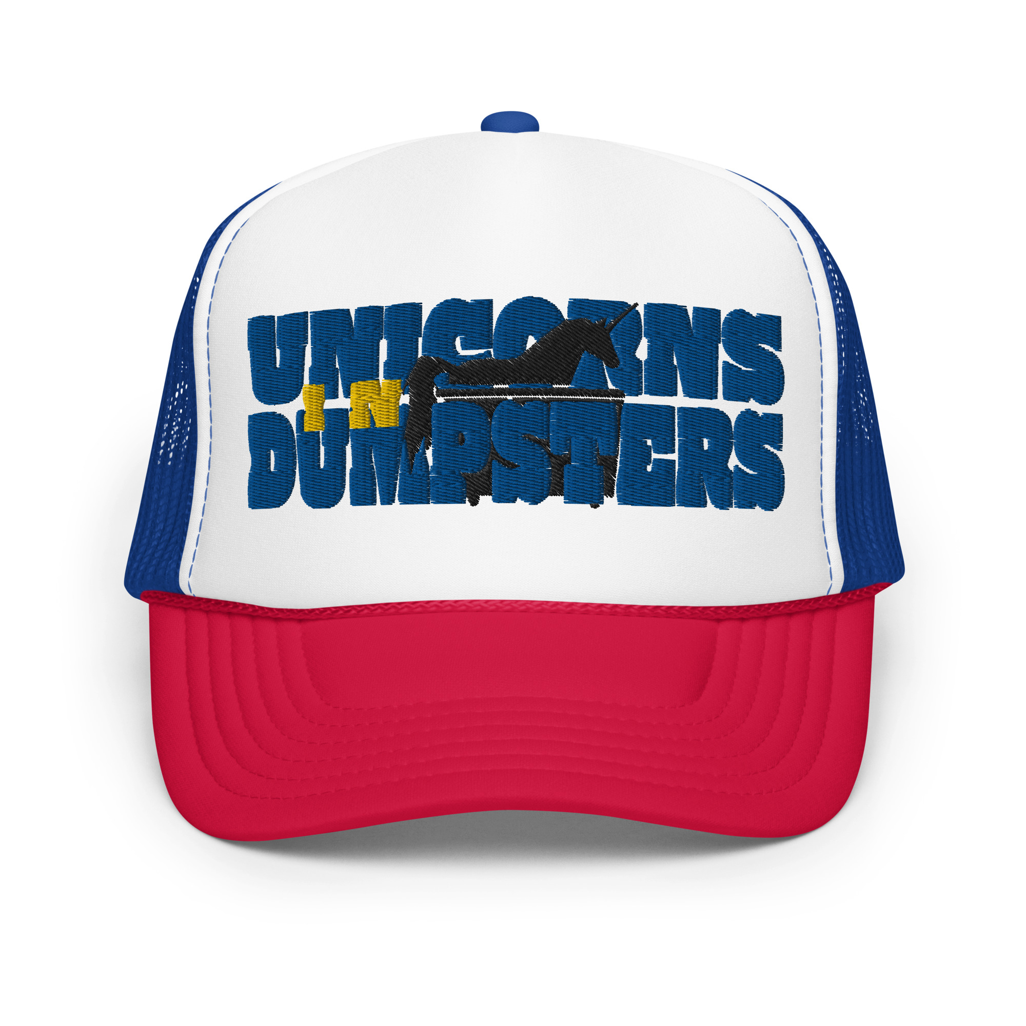 Unicorns in Dumpsters - Foam trucker hat