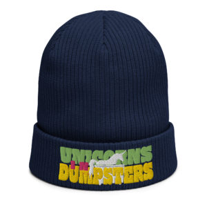 Organic ribbed beanie