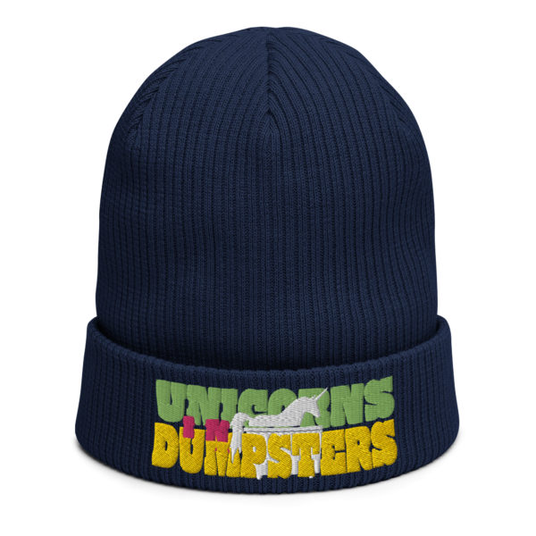 Organic ribbed beanie