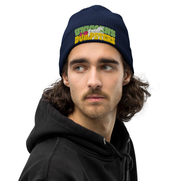Organic ribbed beanie - Image 2
